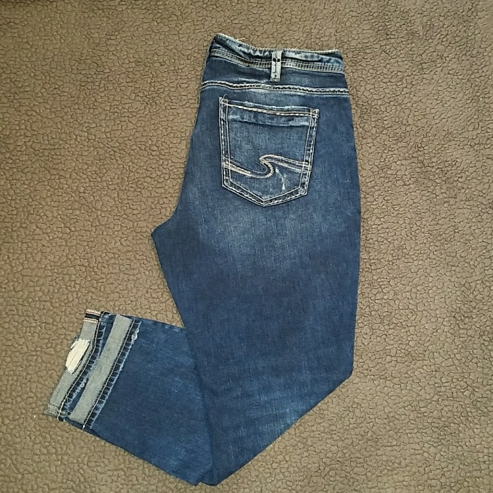 SILVER JEANS SAM 14 x 27